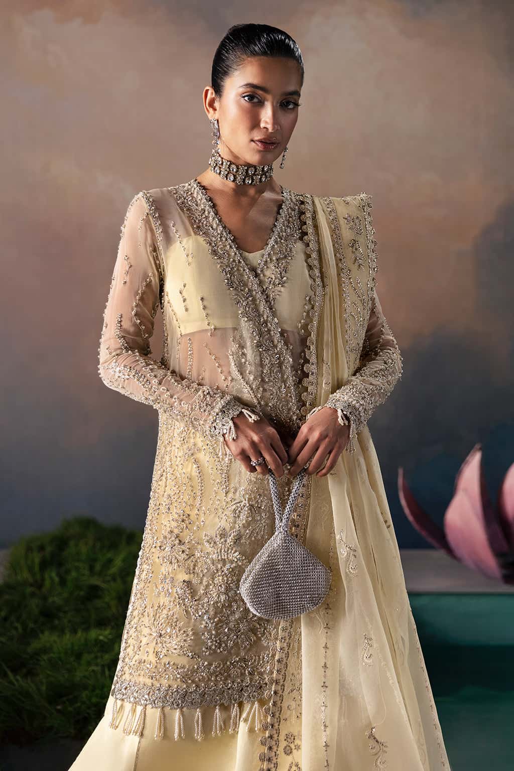 Afrozeh | Luana - by - Libasekhas UK - Registered Vendor of : Libasekhas - 100% Original Designer Dresss