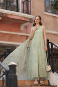 Noor by Saadia Asad | Eid Luxe Printkhaas 26 | D2 - A - Opal Mint - by Libasekhas UK - Registered Vendor of : Noor by Saadia Asad - 100% Original Designer Dress
