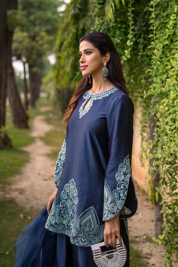 Maryum N Maria Allure Luxe| VELORA - MS50324 - by Libasekhas UK - Registered Vendor of : Maryum N Maria - 100% Original Designer Dress