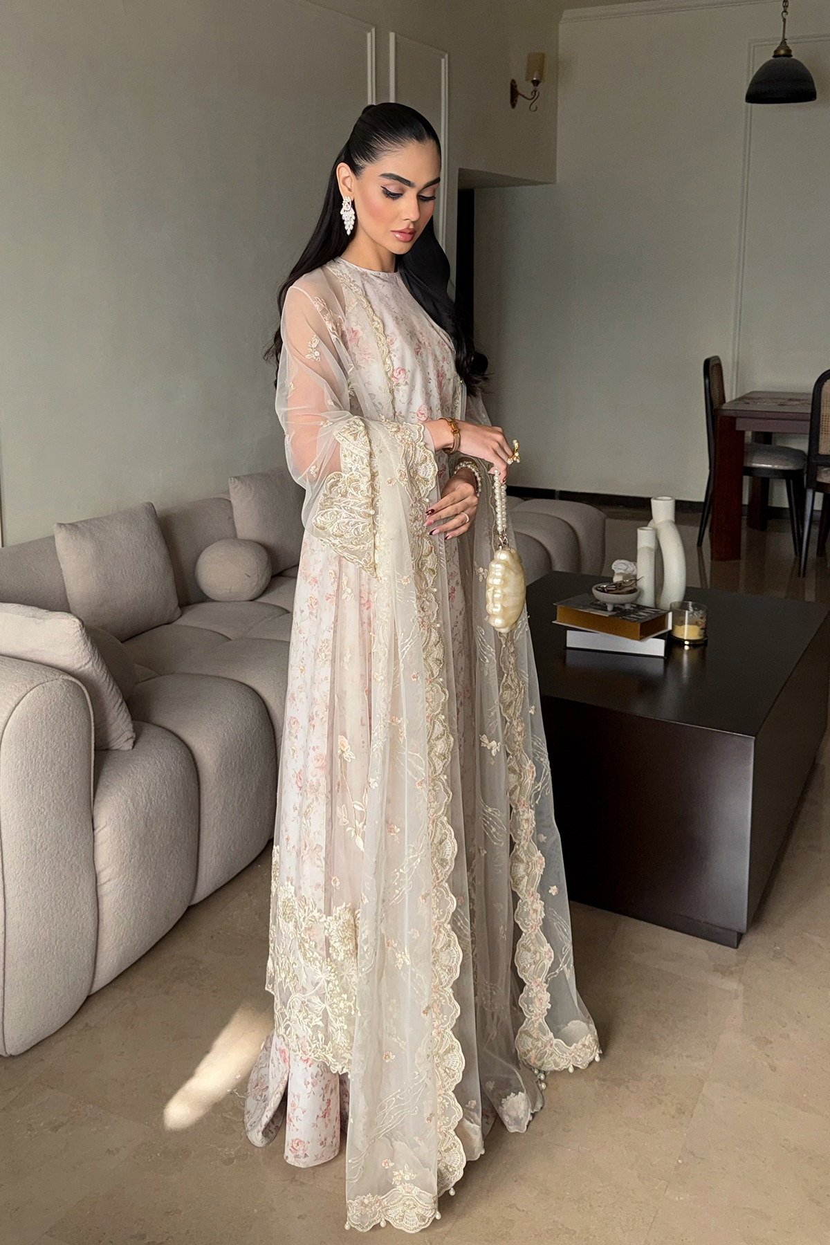 Erum Khan | The Formal Edit | Fit 01 - by Libasekhas UK - Registered Vendor of : Erum Khan - 100% Original Designer Dress