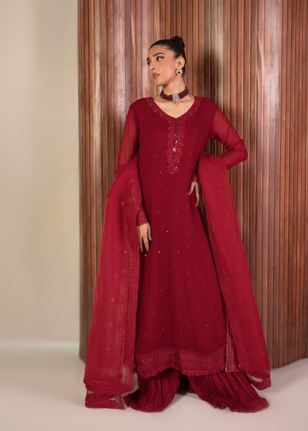 MNR | Ankh Macholi Festive Edit | SURKHI - by - Libasekhas UK - Registered Vendor of : MNR - 100% Original Designer Dresss