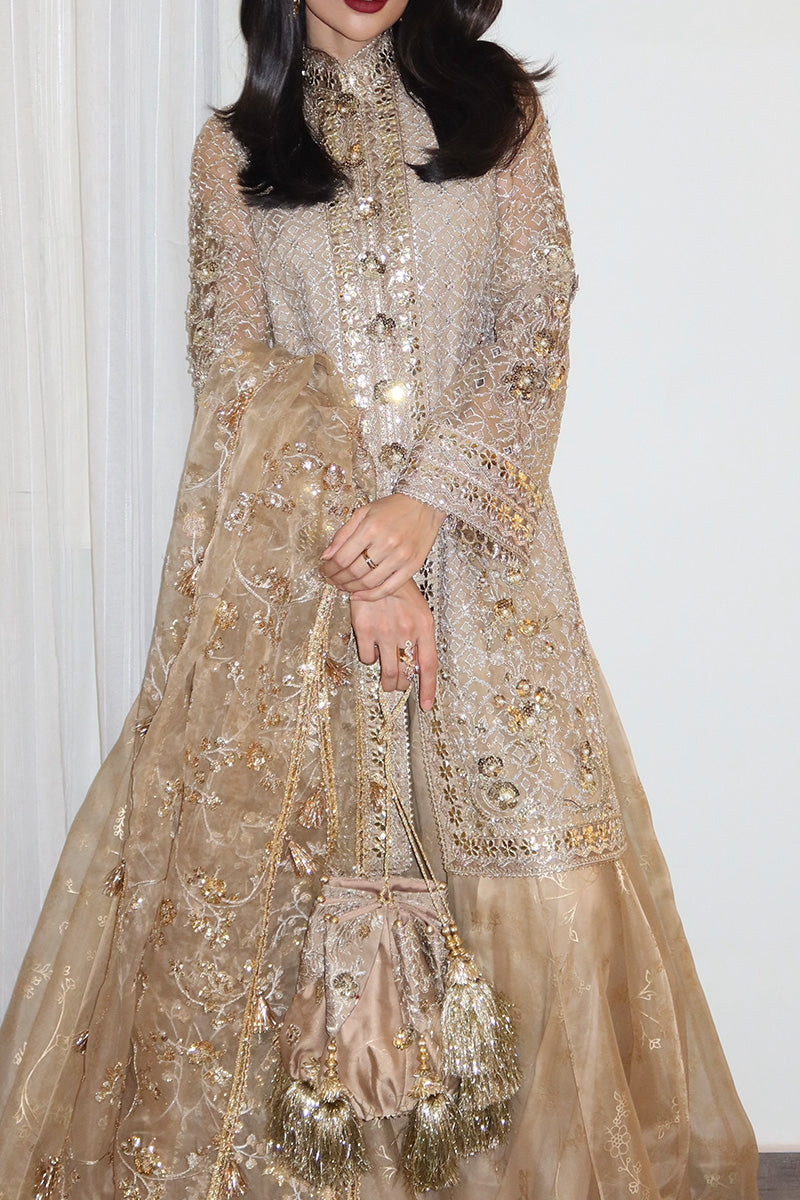 MNR | Zarlish Festive 25 | Rija Mujahid in Roshni - by Libasekhas UK - Registered Vendor of : MNR - 100% Original Designer Dress