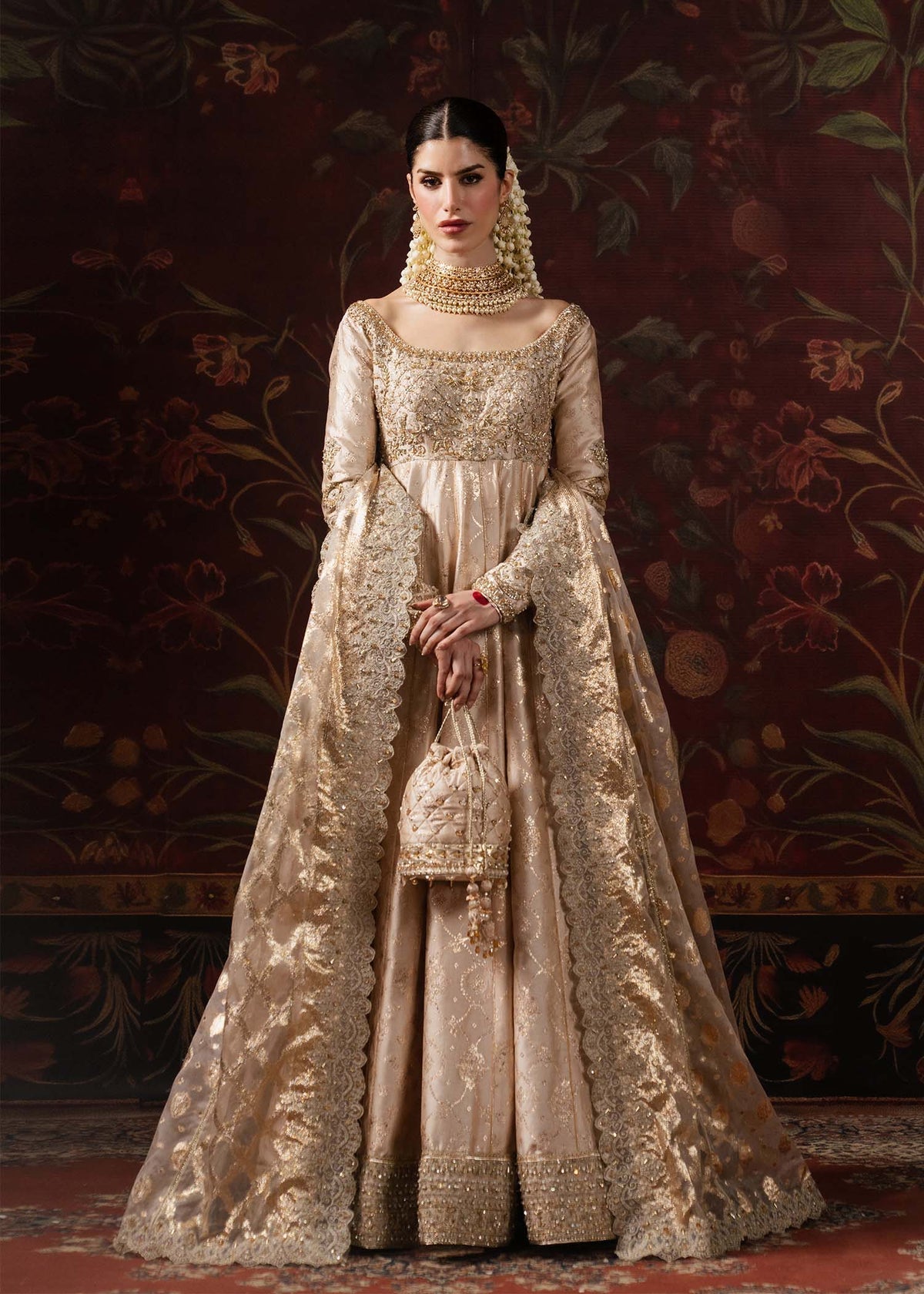 Kanwal Malik | Shehnai Luxury Pret 26 | Marjan - by Libasekhas UK - Registered Vendor of : Kanwal Malik - 100% Original Designer Dress