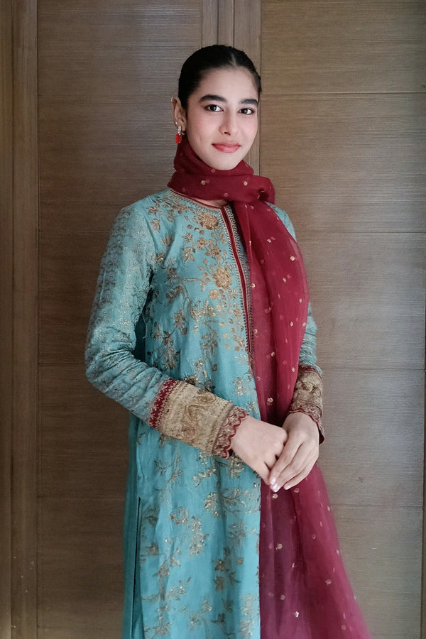 Maryum N Maria | Farisha Formals| SOPHIA - MW40088 - by Libasekhas UK - Registered Vendor of : Maryum N Maria - 100% Original Designer Dress