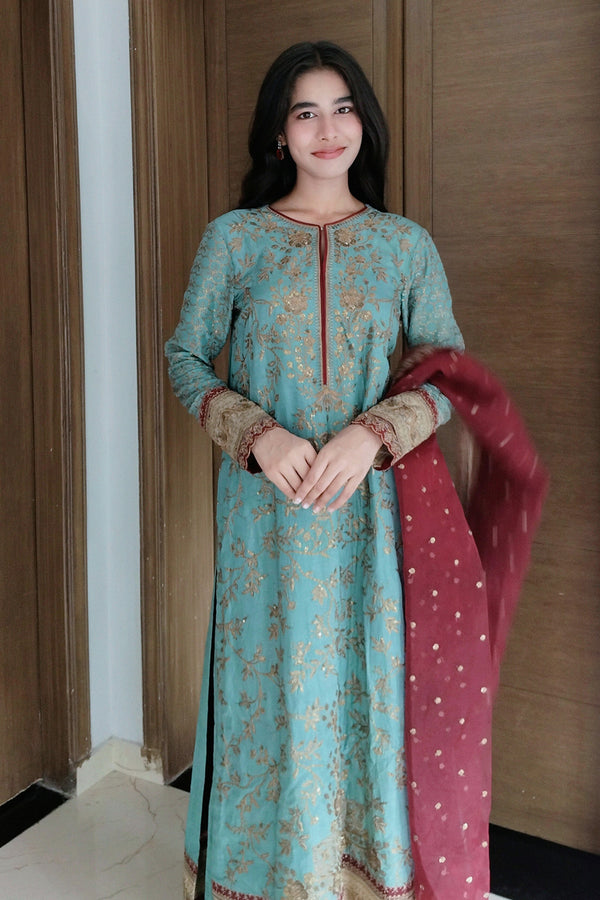 Maryum N Maria | Farisha Formals| SOPHIA - MW40088 - by Libasekhas UK - Registered Vendor of : Maryum N Maria - 100% Original Designer Dress