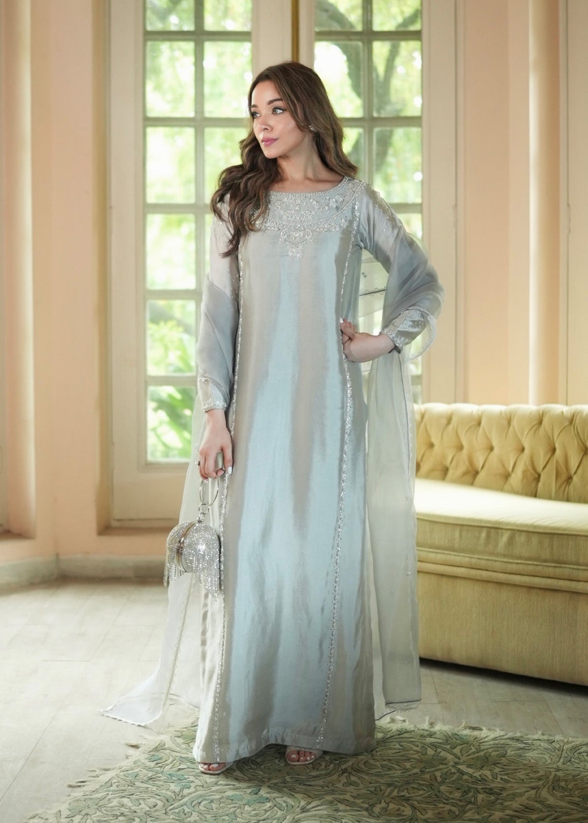 Mahum Asad | The Color Edit | LUMIÈRE - by Libasekhas UK - Registered Vendor of : Mahum Asad - 100% Original Designer Dress