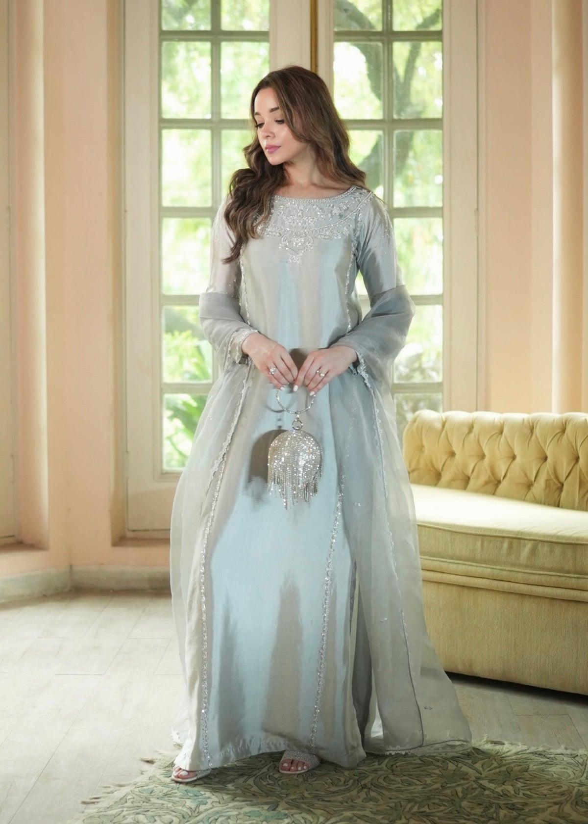 Mahum Asad | The Color Edit | LUMIÈRE - by Libasekhas UK - Registered Vendor of : Mahum Asad - 100% Original Designer Dress