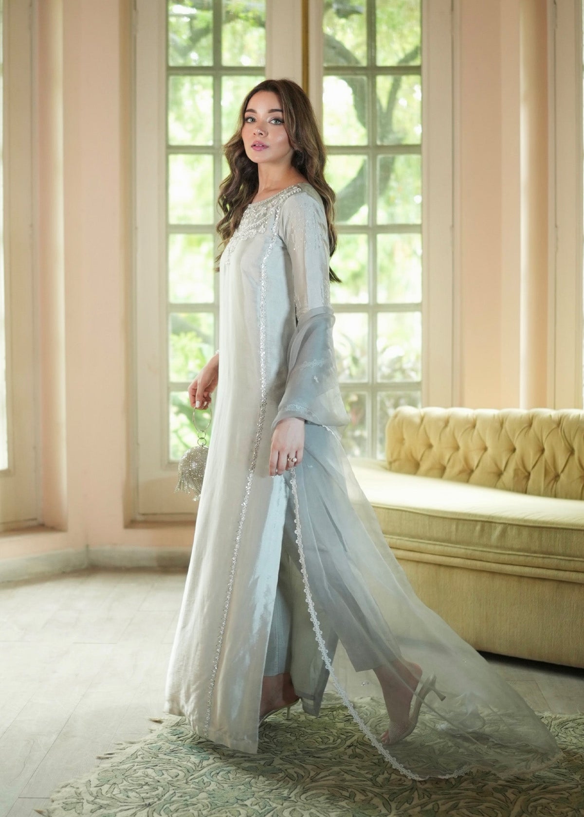 Mahum Asad | The Color Edit | LUMIÈRE - by Libasekhas UK - Registered Vendor of : Mahum Asad - 100% Original Designer Dress