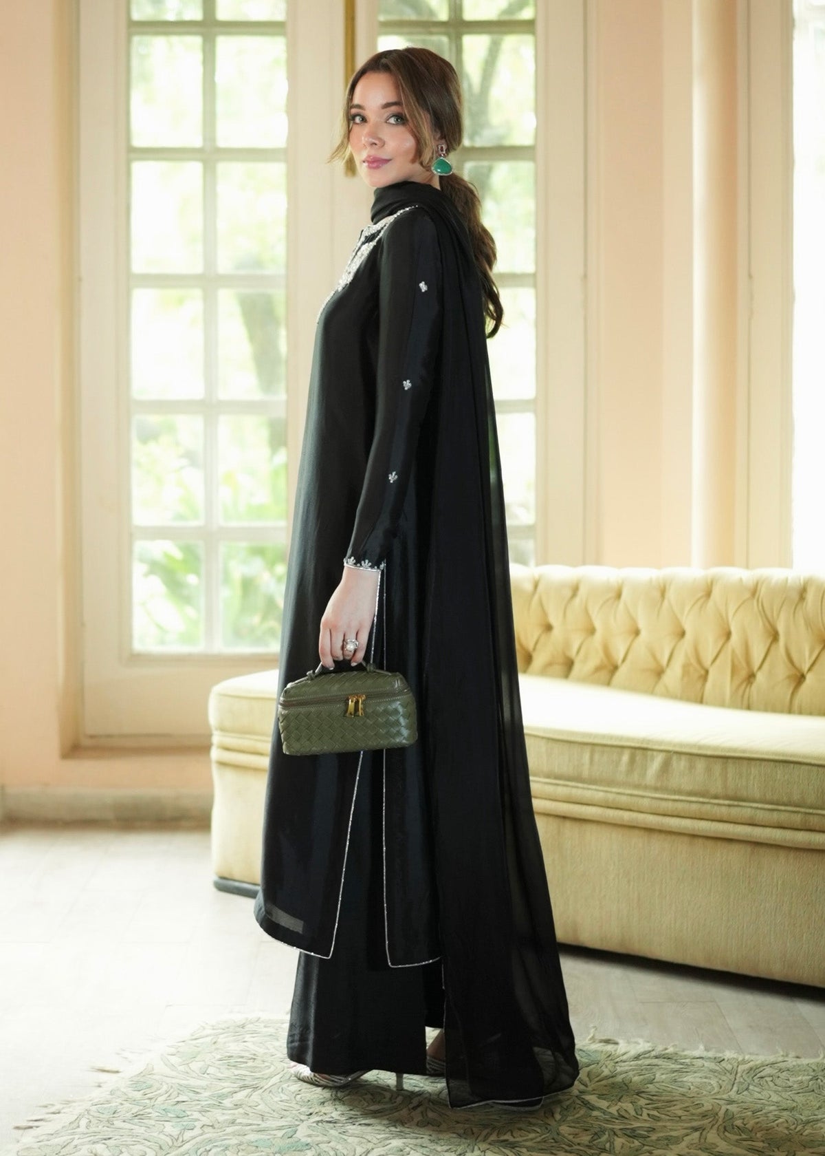Mahum Asad | The Color Edit | NOIRE - by Libasekhas UK - Registered Vendor of : Mahum Asad - 100% Original Designer Dress