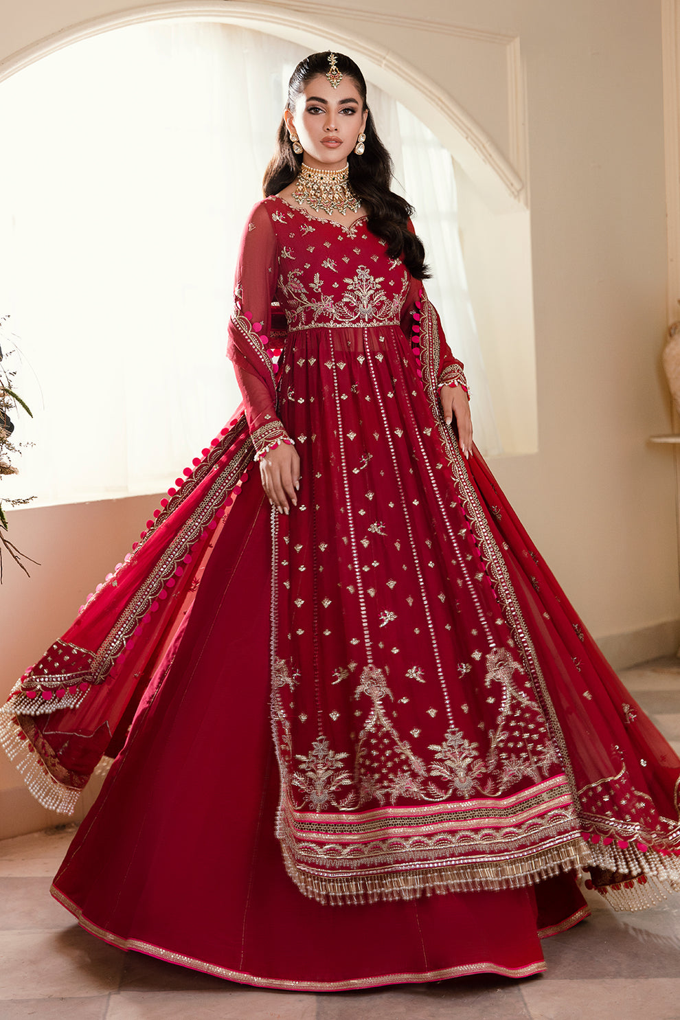 Zarposh | Amirah Collection | Ulfat - by - Libasekhas UK - Registered Vendor of : Zarposh - 100% Original Designer Dresss