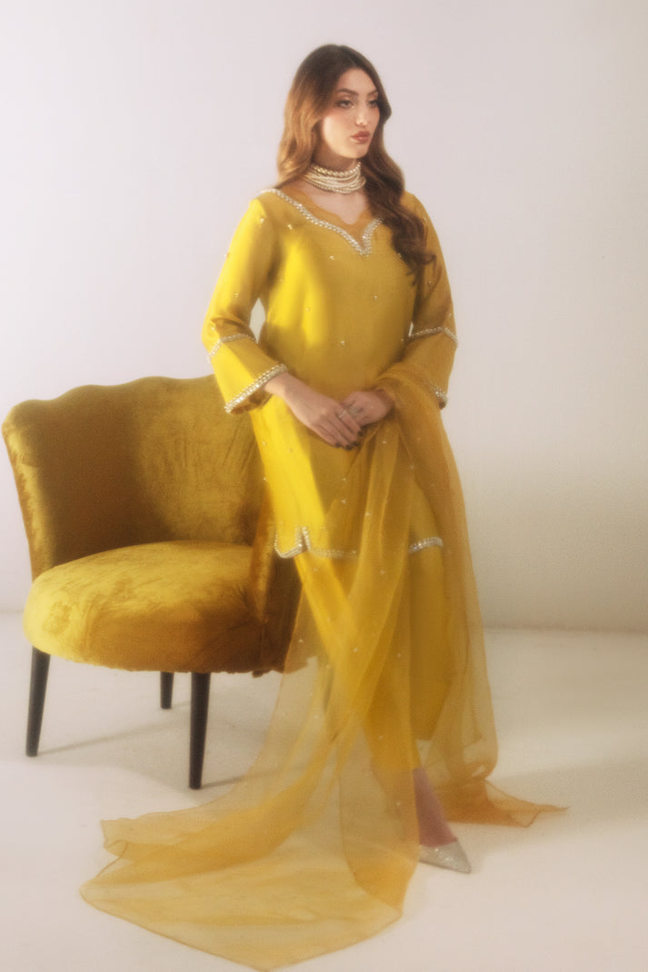 Raja Salahuddin | House of Mina | Sunshine - by - Libasekhas UK - Registered Vendor of : Raja Salahuddin - 100% Original Designer Dresss