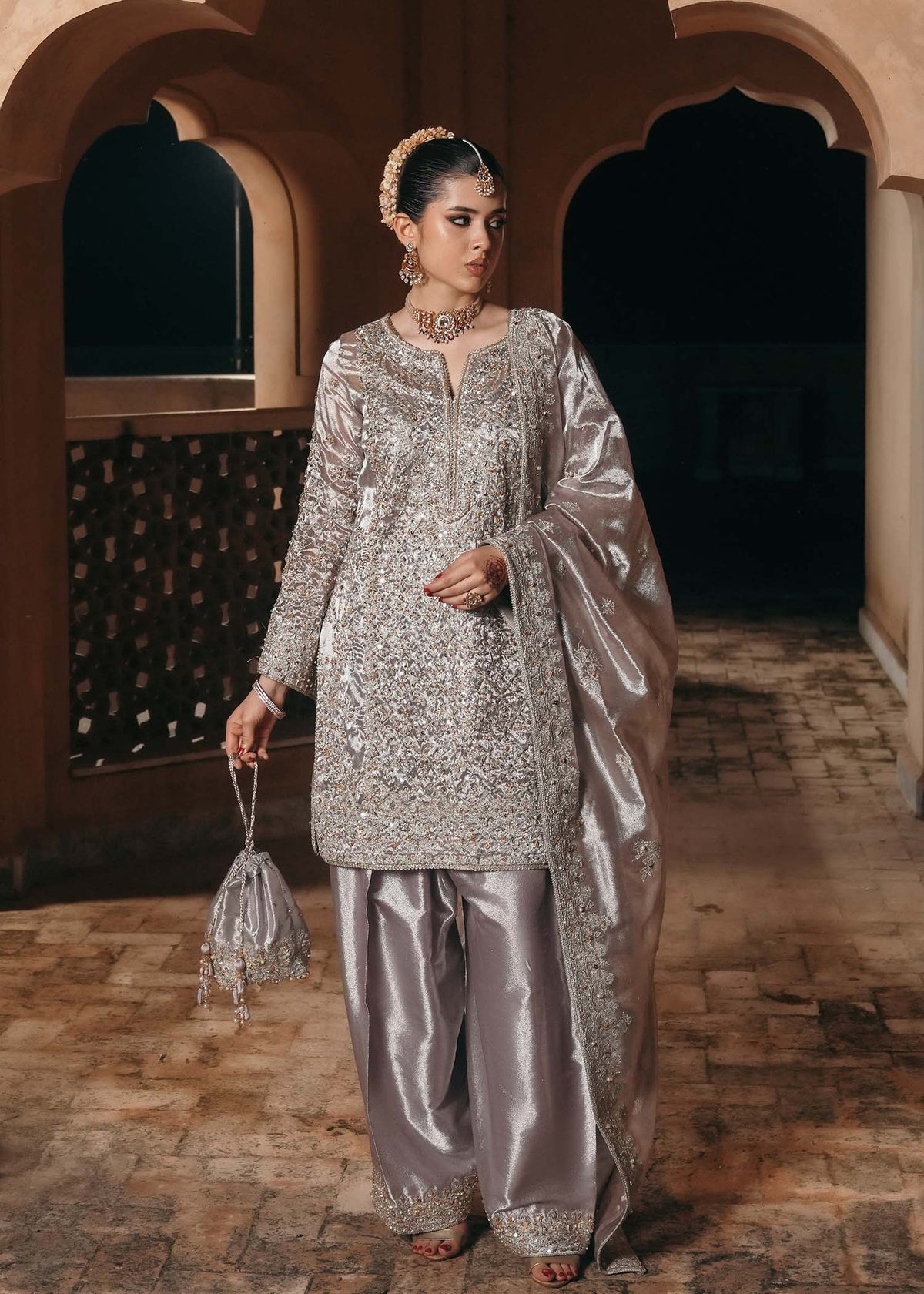Kanwal Malik | Saheli Luxury Pret 24 | Gulnaar - by Libasekhas UK - Registered Vendor of : Kanwal Malik - 100% Original Designer Dress