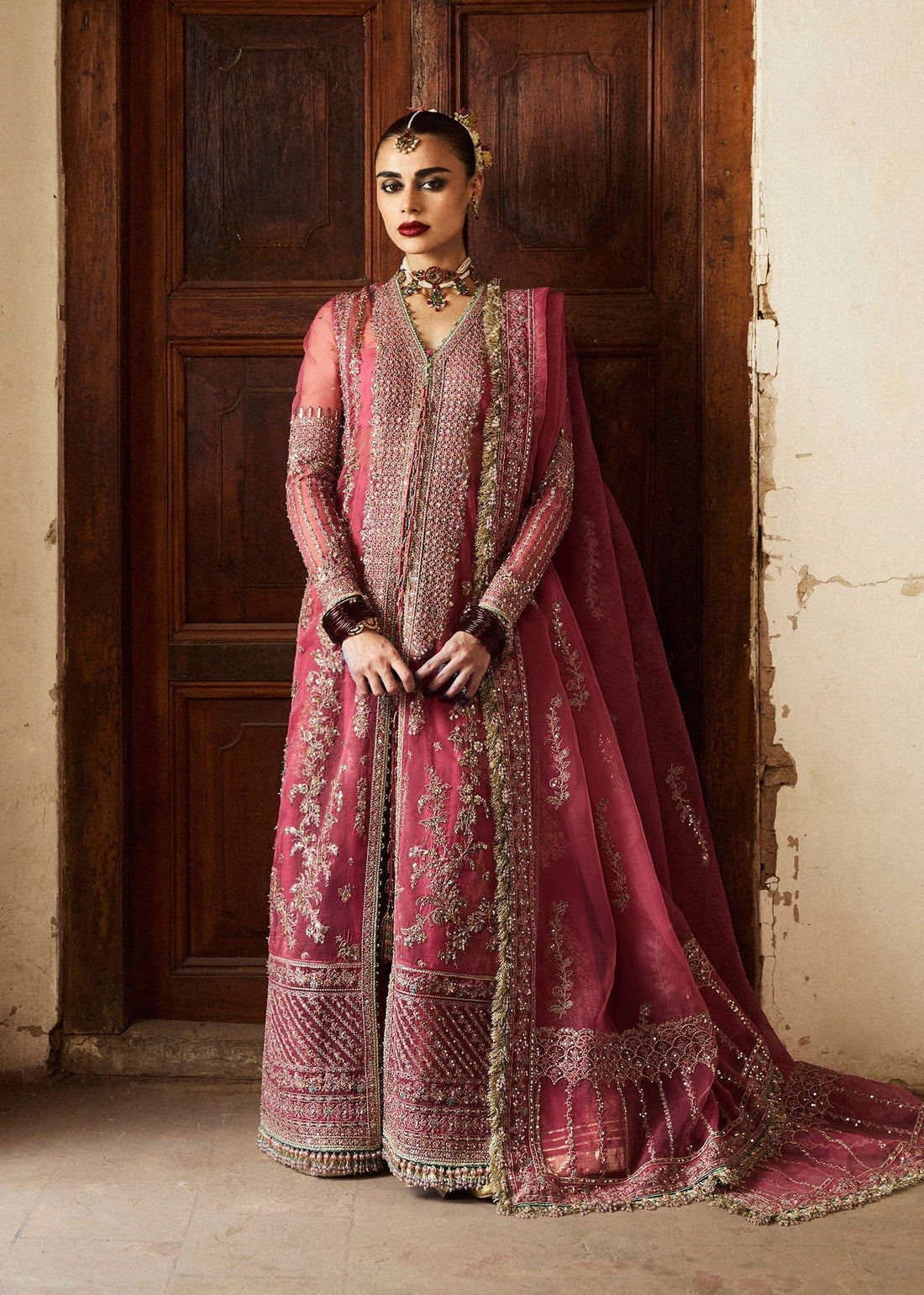 Hussain Rehar | Festive Formals 24 |  Marjani - by - Libasekhas UK - Registered Vendor of : Hussain Rehar - 100% Original Designer Dresss