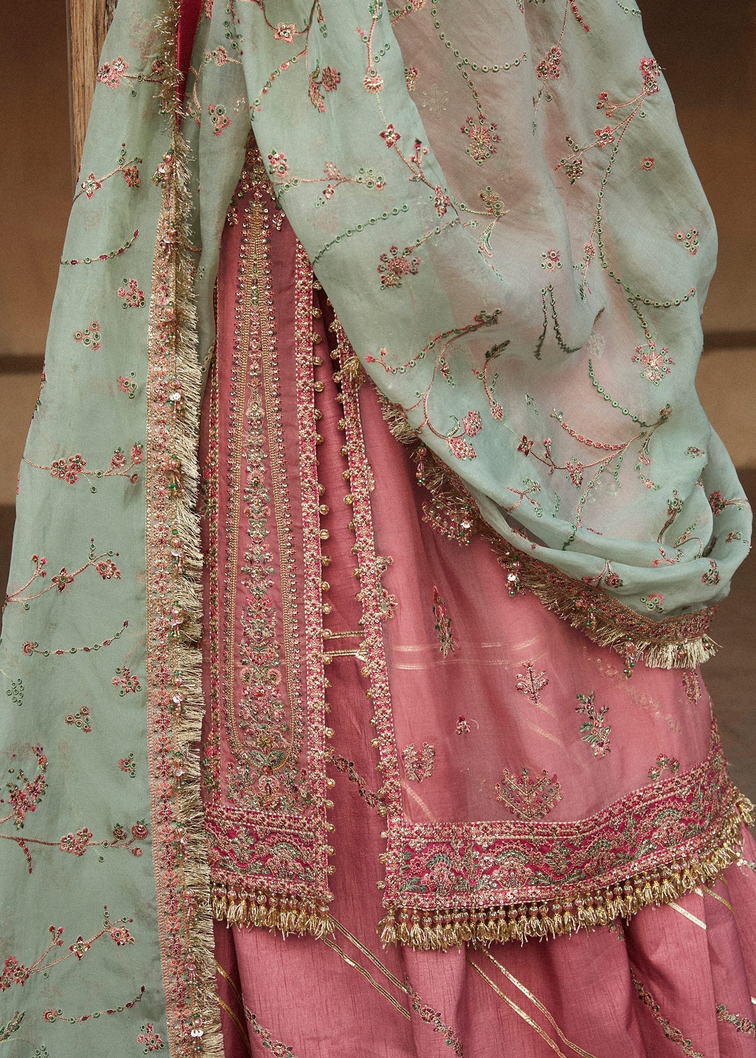 Hussain Rehar | Festive Formals 24 |  Aadoo - by - Libasekhas UK - Registered Vendor of : Hussain Rehar - 100% Original Designer Dresss