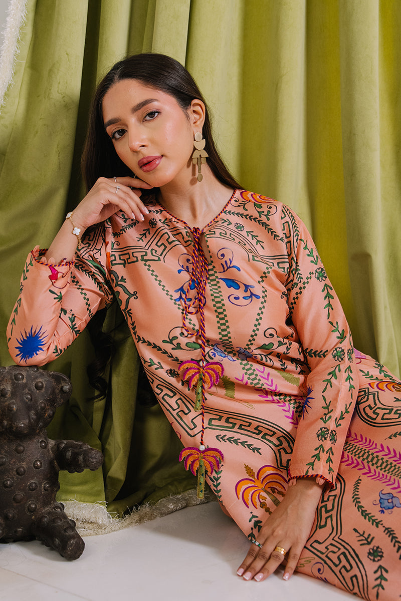 Mina Hassan | Signature Luxe 25 | Les Tigres Kaftan - by Libasekhas UK - Registered Vendor of : Mina Hassan - 100% Original Designer Dress