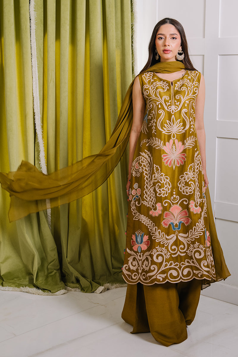 Mina Hasan | Signature Pret | La Boheme - by Libasekhas - Registered Vendor of : Mina Hasan - 100% Original Designer Dress
