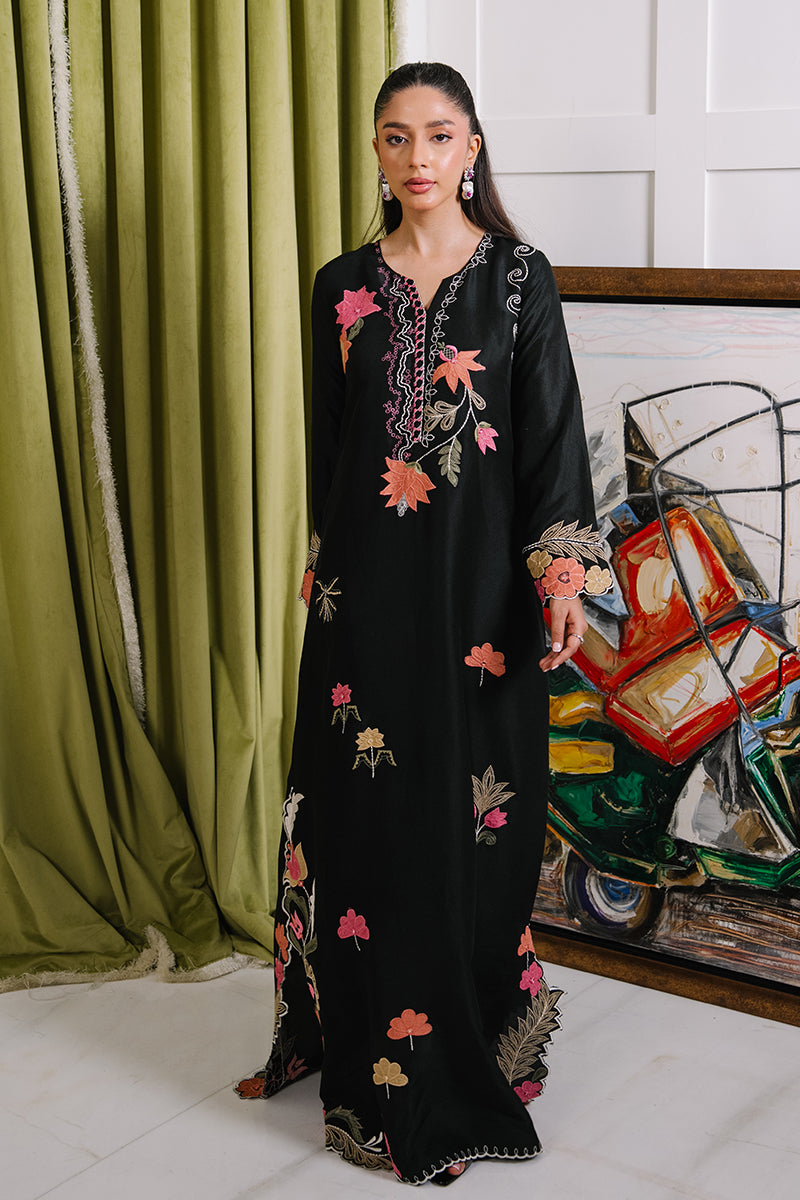 Mina Hassan | Signature Luxe 25 | Midnight Dream Kaftan - by Libasekhas UK - Registered Vendor of : Mina Hassan - 100% Original Designer Dress