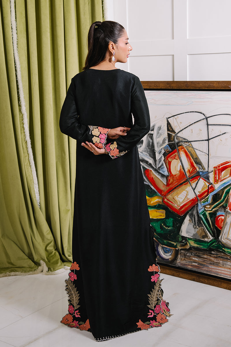 Mina Hasan | Signature Pret | Midnight Dream Kaftan - by Libasekhas - Registered Vendor of : Mina Hasan - 100% Original Designer Dress