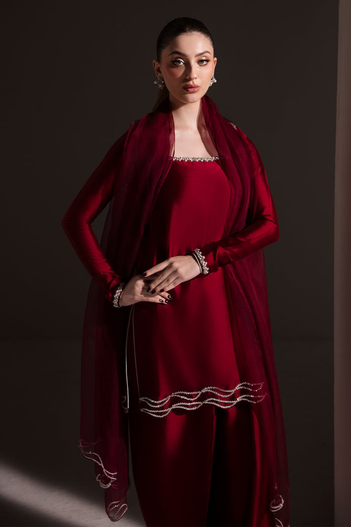 Raja Salahuddin | House of Mina |Ruby - by - Libasekhas UK - Registered Vendor of : Raja Salahuddin - 100% Original Designer Dresss