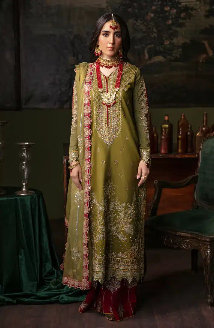 Emaan Adeel | Noori Silk Formals 23 | NR 01 ZARA - by - Libasekhas UK - Registered Vendor of : Emaan Adeel - 100% Original Designer Dresss