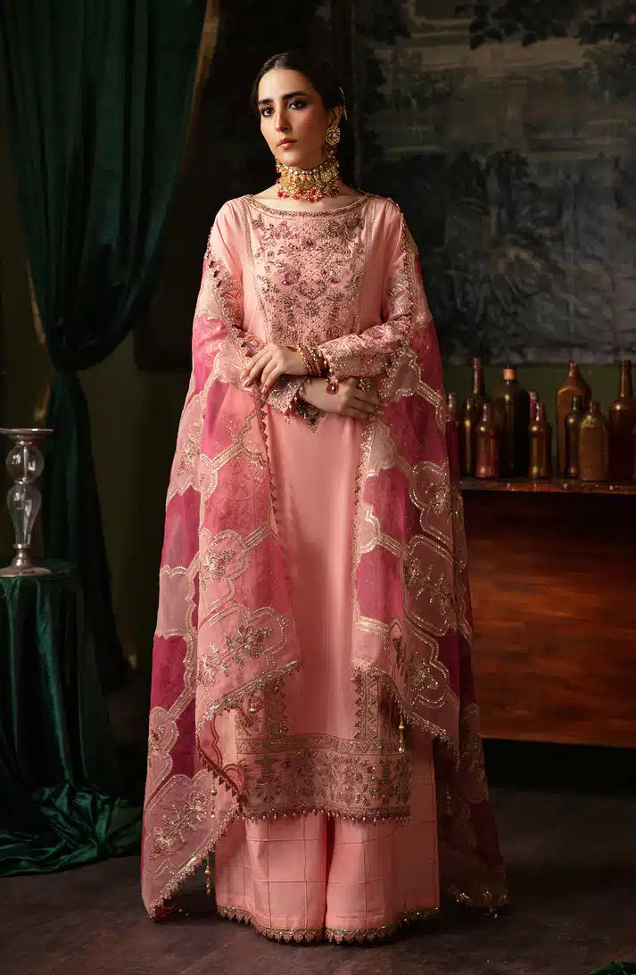Emaan Adeel | Noori Silk Formals 23 | NR 03 SHERBANO - by - Libasekhas UK - Registered Vendor of : Emaan Adeel - 100% Original Designer Dresss
