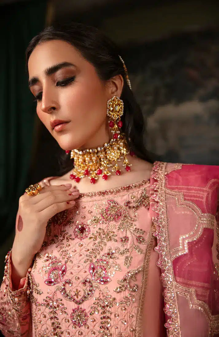 Emaan Adeel | Noori Silk Formals 23 | NR 03 SHERBANO - by - Libasekhas UK - Registered Vendor of : Emaan Adeel - 100% Original Designer Dresss