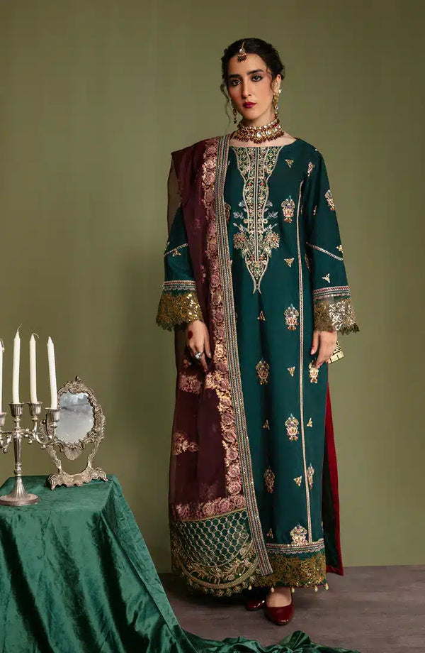 Emaan Adeel | Noori Silk Formals 23 | NR 05 RIWAYAT - by - Libasekhas UK - Registered Vendor of : Emaan Adeel - 100% Original Designer Dresss
