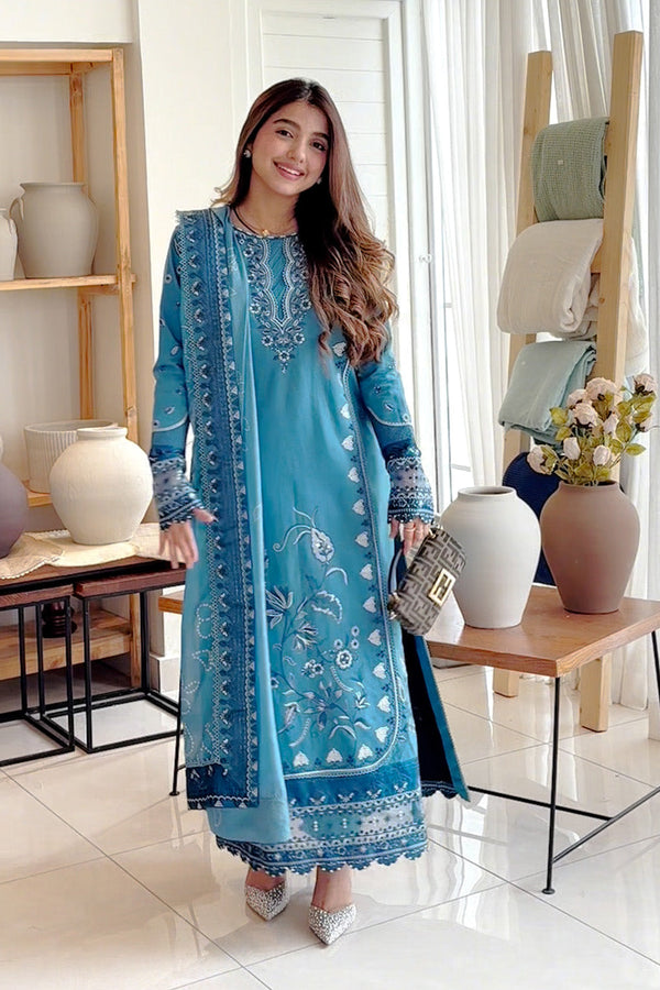 Maryum N Maria | Elara 25 |BLUE MOON - MS50370 - by - Libasekhas UK - Registered Vendor of : Maryum N Maria - 100% Original Designer Dresss