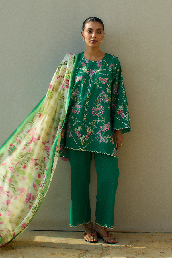 Sania Maskatiya | Luxury Lawn 25 | Jehan (B) - by Libasekhas UK - Registered Vendor of : Sania Maskatiya - 100% Original Designer Dress