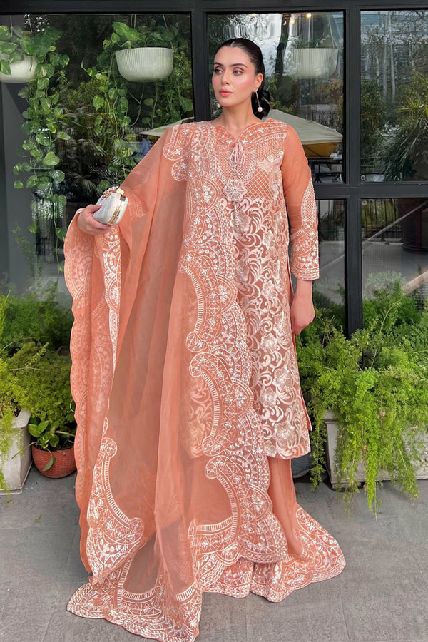 Maryum N Maria | Amani Formals | SANYA - MW40120 - by Libasekhas UK - Registered Vendor of : Maryum N Maria - 100% Original Designer Dress