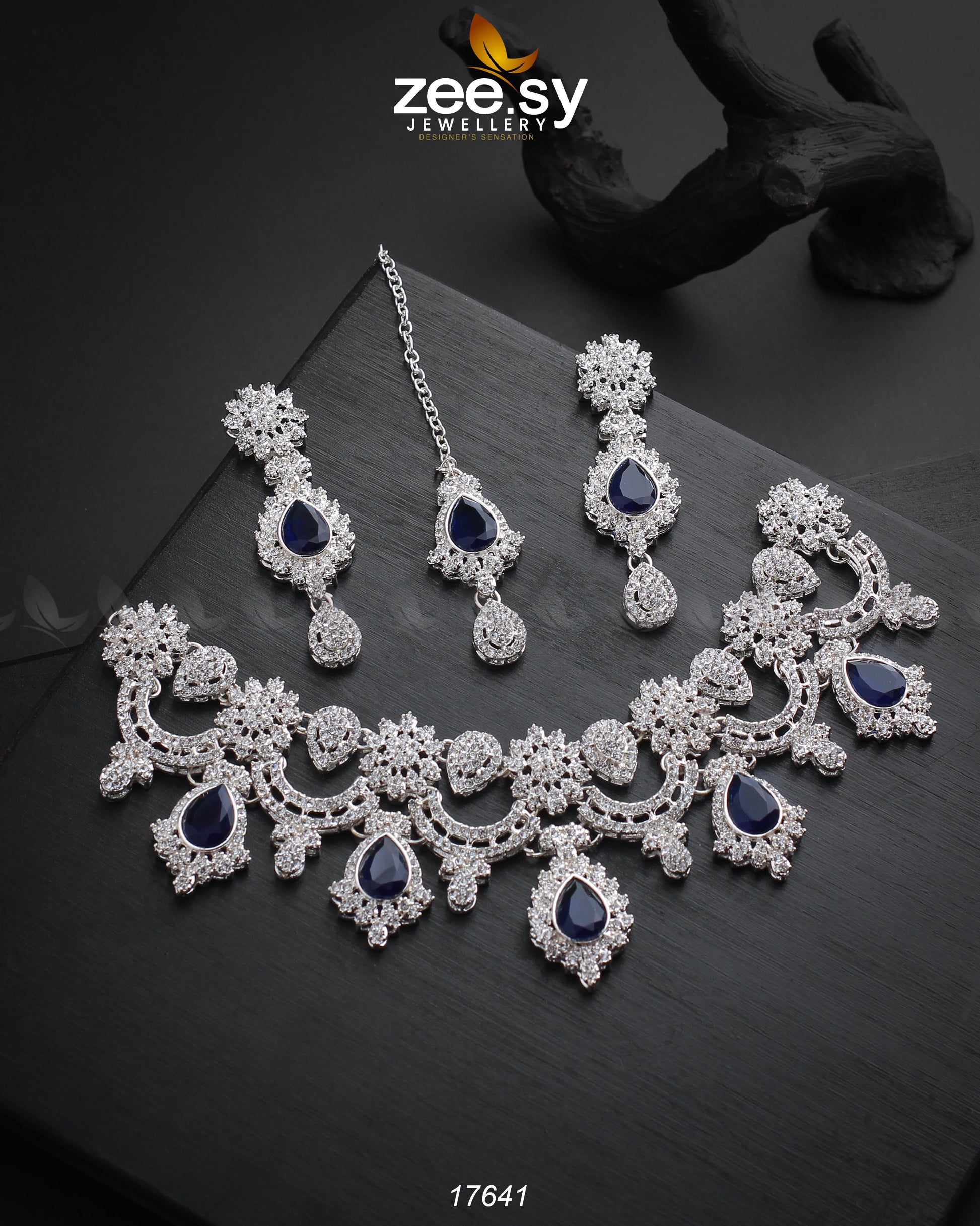 Aether Necklace - by - Libasekhas UK - Registered Vendor of : Zeesy - 100% Original Designer Dresss