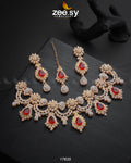 Galactic Necklace - by - Libasekhas UK - Registered Vendor of : Zeesy - 100% Original Designer Dresss