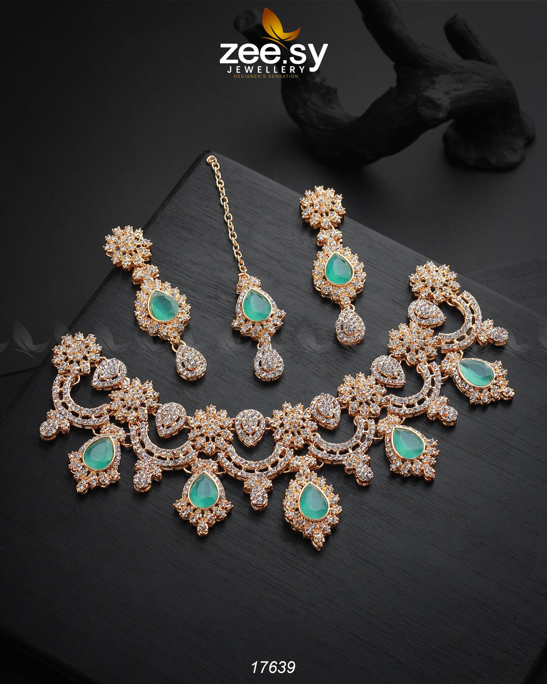 Galactic Necklace - by - Libasekhas UK - Registered Vendor of : Zeesy - 100% Original Designer Dresss