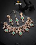Galactic Necklace - by - Libasekhas UK - Registered Vendor of : Zeesy - 100% Original Designer Dresss