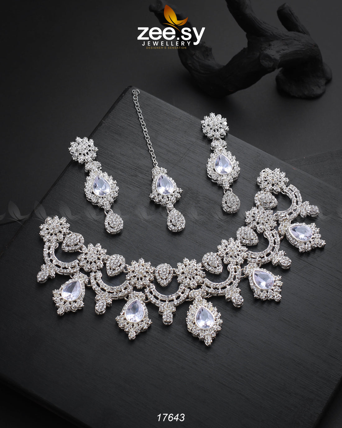 Aether Necklace - by - Libasekhas UK - Registered Vendor of : Zeesy - 100% Original Designer Dresss