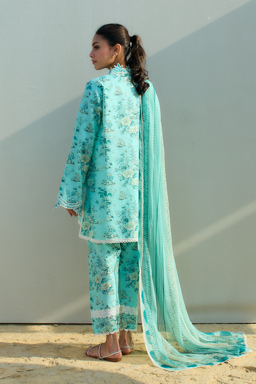 Sania Maskatiya | Luxury Lawn 25 | Myra (B) - by Libasekhas UK - Registered Vendor of : Sania Maskatiya - 100% Original Designer Dress