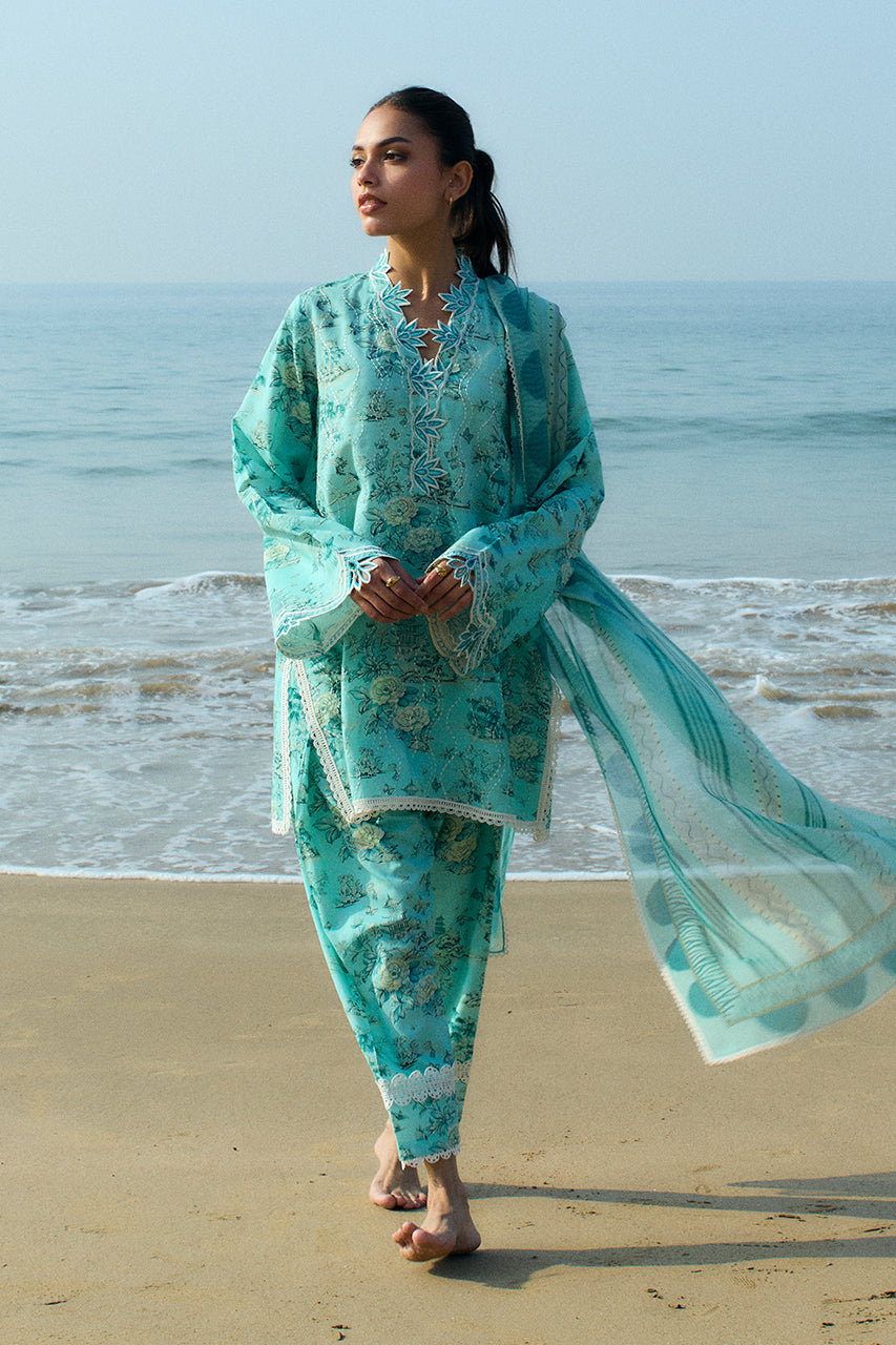 Sania Maskatiya | Luxury Lawn 25 | Myra (B) - by Libasekhas UK - Registered Vendor of : Sania Maskatiya - 100% Original Designer Dress