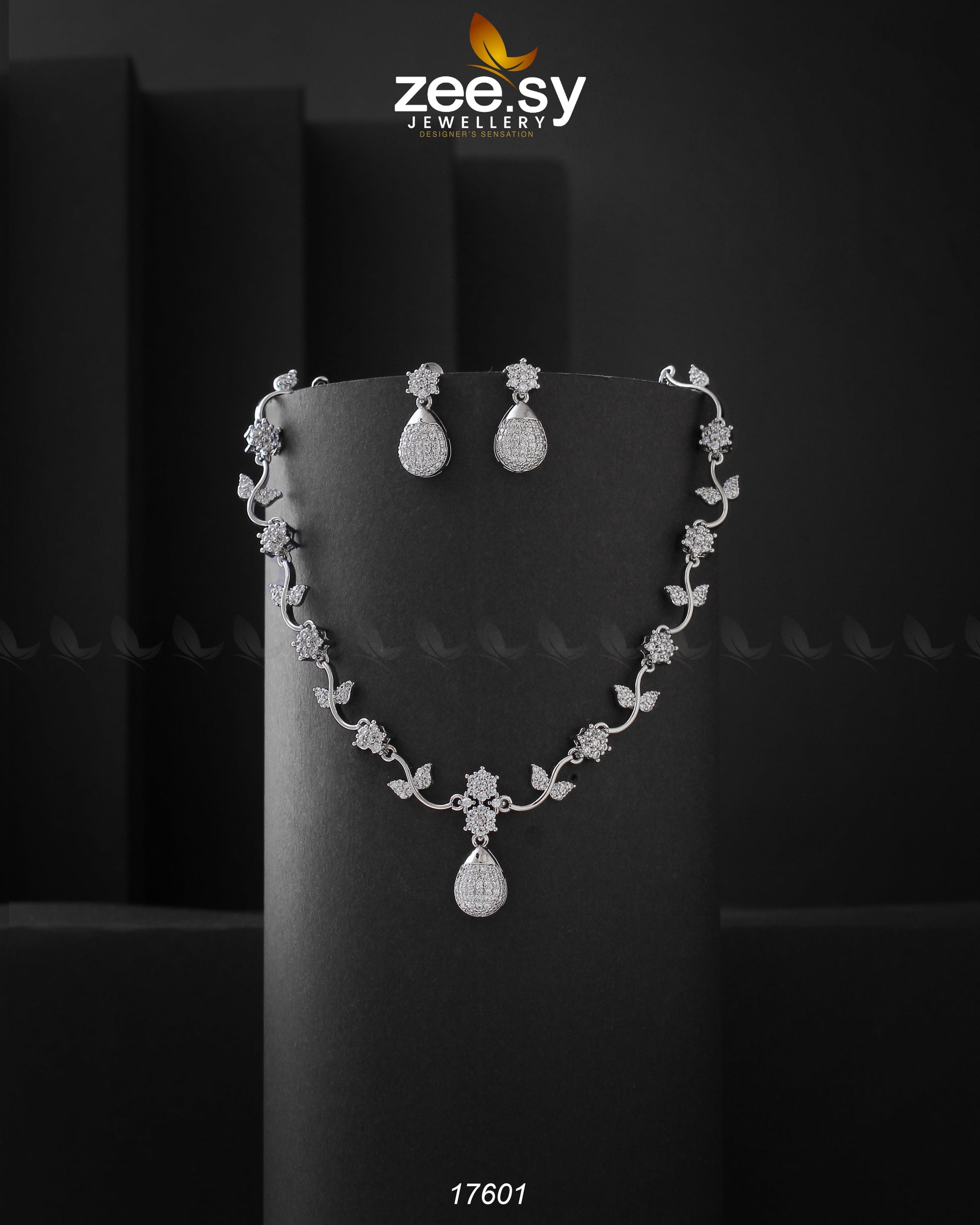 Lariat Necklace - by - Libasekhas UK - Registered Vendor of : Zeesy - 100% Original Designer Dresss
