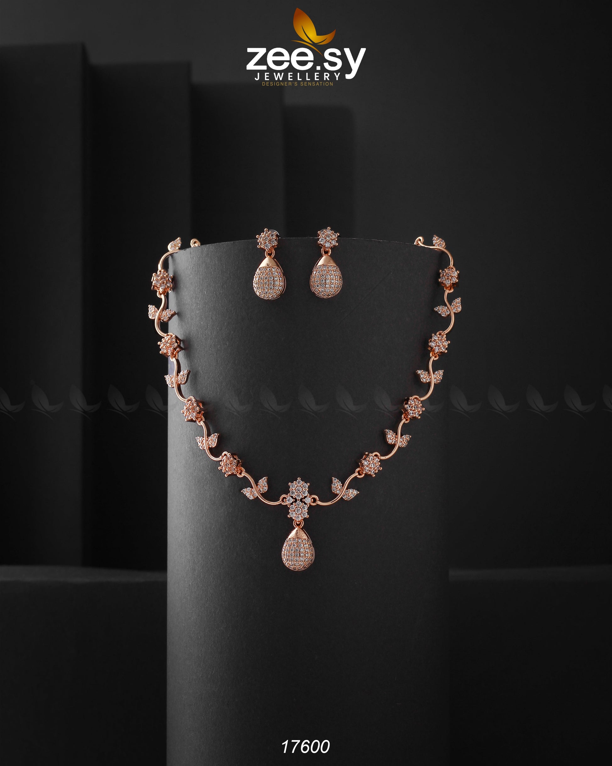 Lariat Necklace - by - Libasekhas UK - Registered Vendor of : Zeesy - 100% Original Designer Dresss