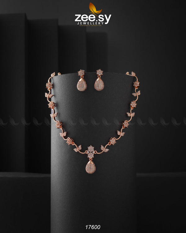 Lariat Necklace - by - Libasekhas UK - Registered Vendor of : Zeesy - 100% Original Designer Dresss