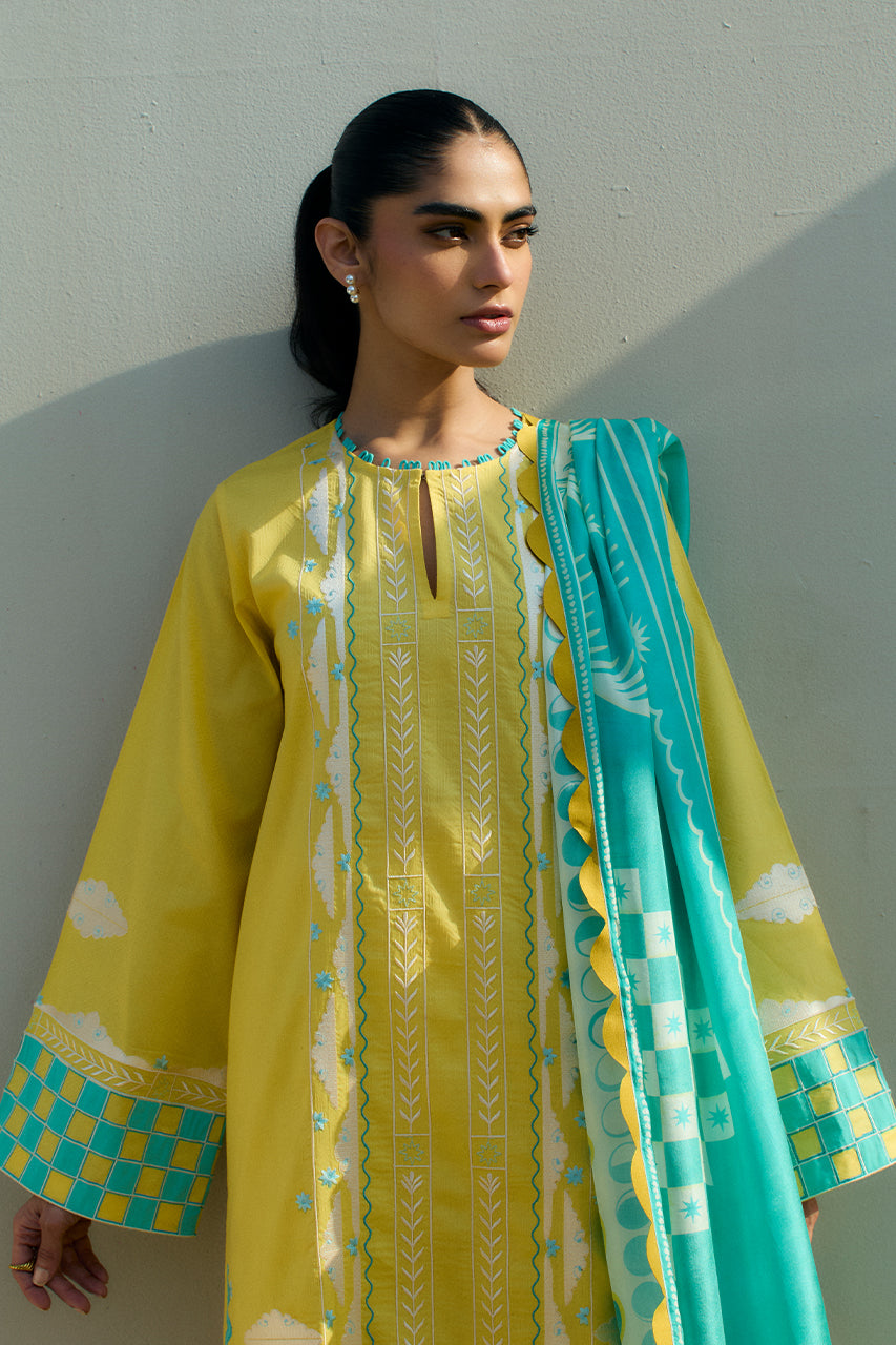 Sania Maskatiya | Luxury Lawn 25 | Vivi (A) - by Libasekhas UK - Registered Vendor of : Sania Maskatiya - 100% Original Designer Dress