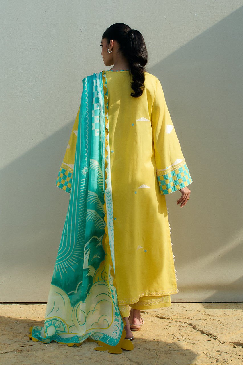 Sania Maskatiya | Luxury Lawn 25 | Vivi (A) - by Libasekhas UK - Registered Vendor of : Sania Maskatiya - 100% Original Designer Dress