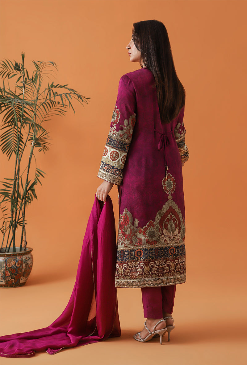 Shamaeel Ansari | Classic Luxe 26 | Silk Signature - by Libasekhas UK - Registered Vendor of : Shamaeel Ansari - 100% Original Designer Dress
