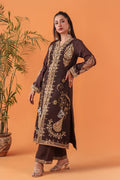 Shamaeel Ansari | Classic Luxe 26 | Garnet Majesty - by Libasekhas UK - Registered Vendor of : Shamaeel Ansari - 100% Original Designer Dress