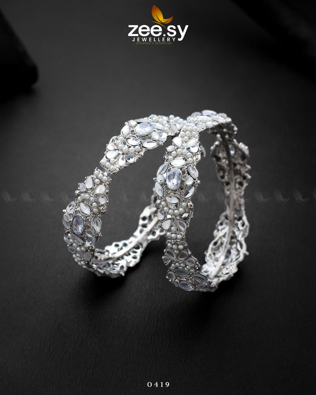 Bangles-0419 - by - Libasekhas UK - Registered Vendor of : Zeesy - 100% Original Designer Dresss