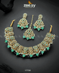 Amaryllis Necklace - by - Libasekhas UK - Registered Vendor of : Zeesy - 100% Original Designer Dresss