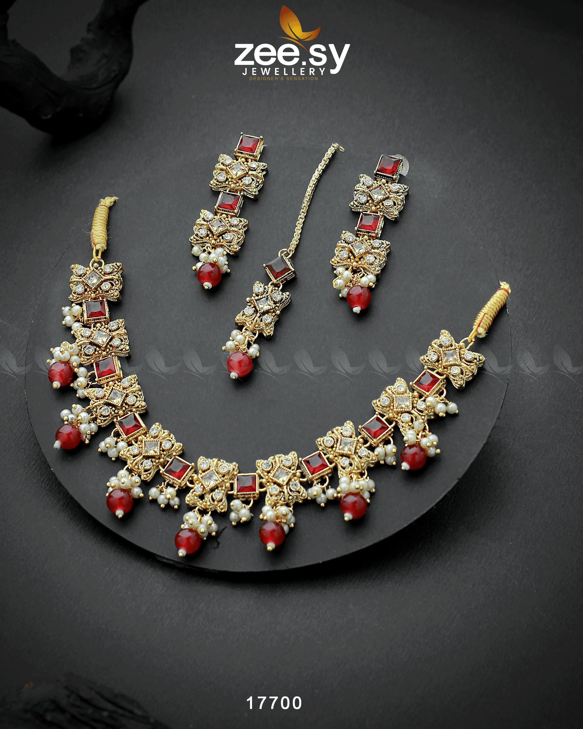 Harbor Necklace - by - Libasekhas UK - Registered Vendor of : Zeesy - 100% Original Designer Dresss