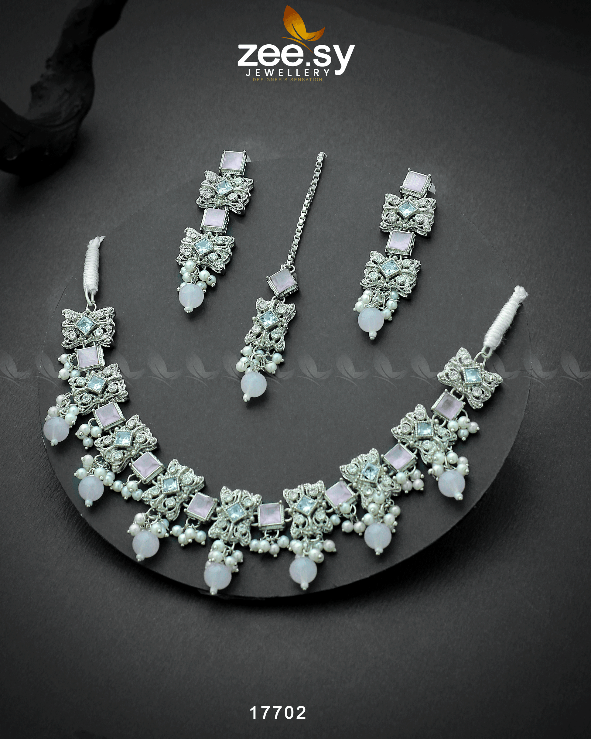 Harbor Necklace - by - Libasekhas UK - Registered Vendor of : Zeesy - 100% Original Designer Dresss