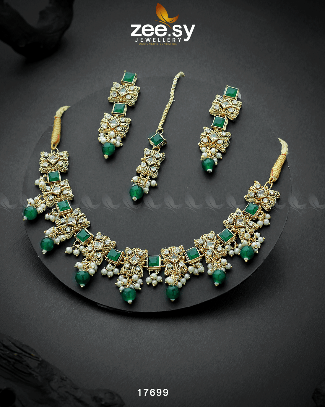 Harbor Necklace - by - Libasekhas UK - Registered Vendor of : Zeesy - 100% Original Designer Dresss