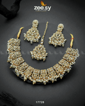 Amaryllis Necklace - by - Libasekhas UK - Registered Vendor of : Zeesy - 100% Original Designer Dresss